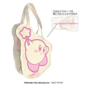 Kirby 30th Anniversary die-cut canvas tote bag Clean interior normal wear